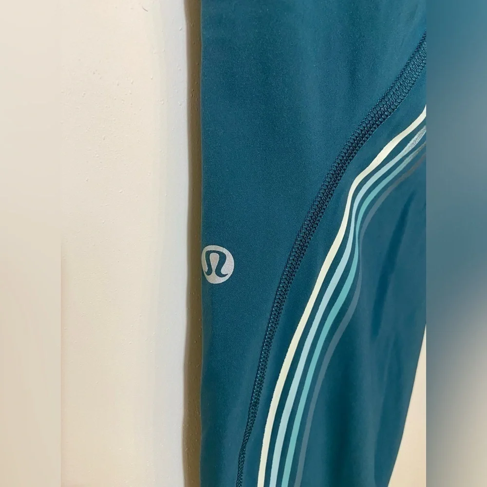 Lululemon Women's Speed Limit Crop Leggings sz 6 Side Pockets  23